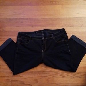 Cropped jeans from Lane Bryant size 22